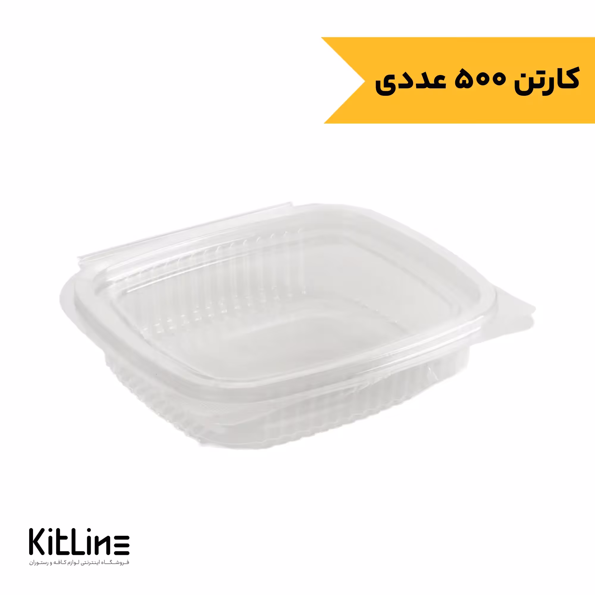 ظرف یکبار مصرف دلی رویال 250 میلی لیتری شفاف همراه درب پارس خوزستان (کارتن 500 عددی)