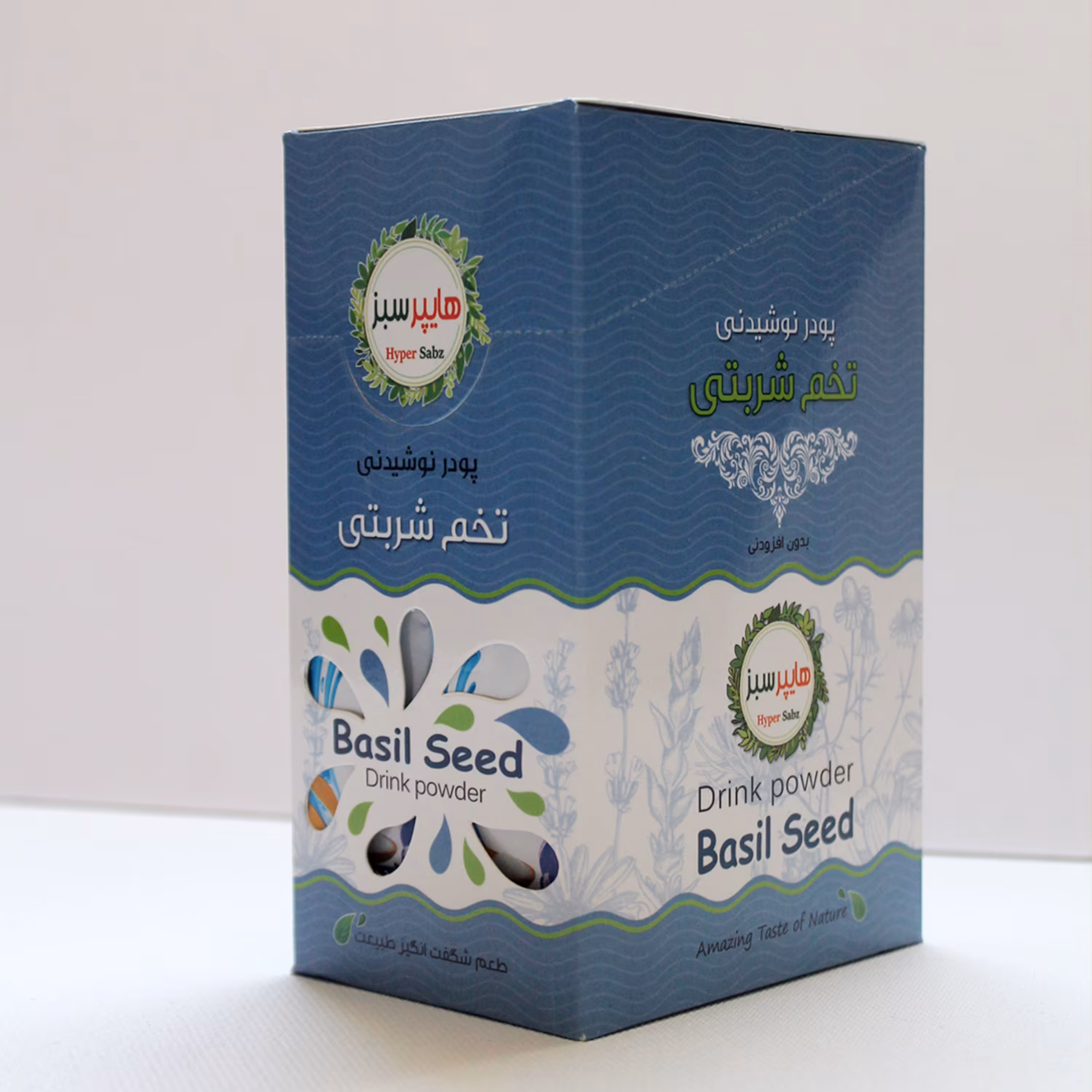 پودر نوشیدنی تخم شربتی با شکر سفید