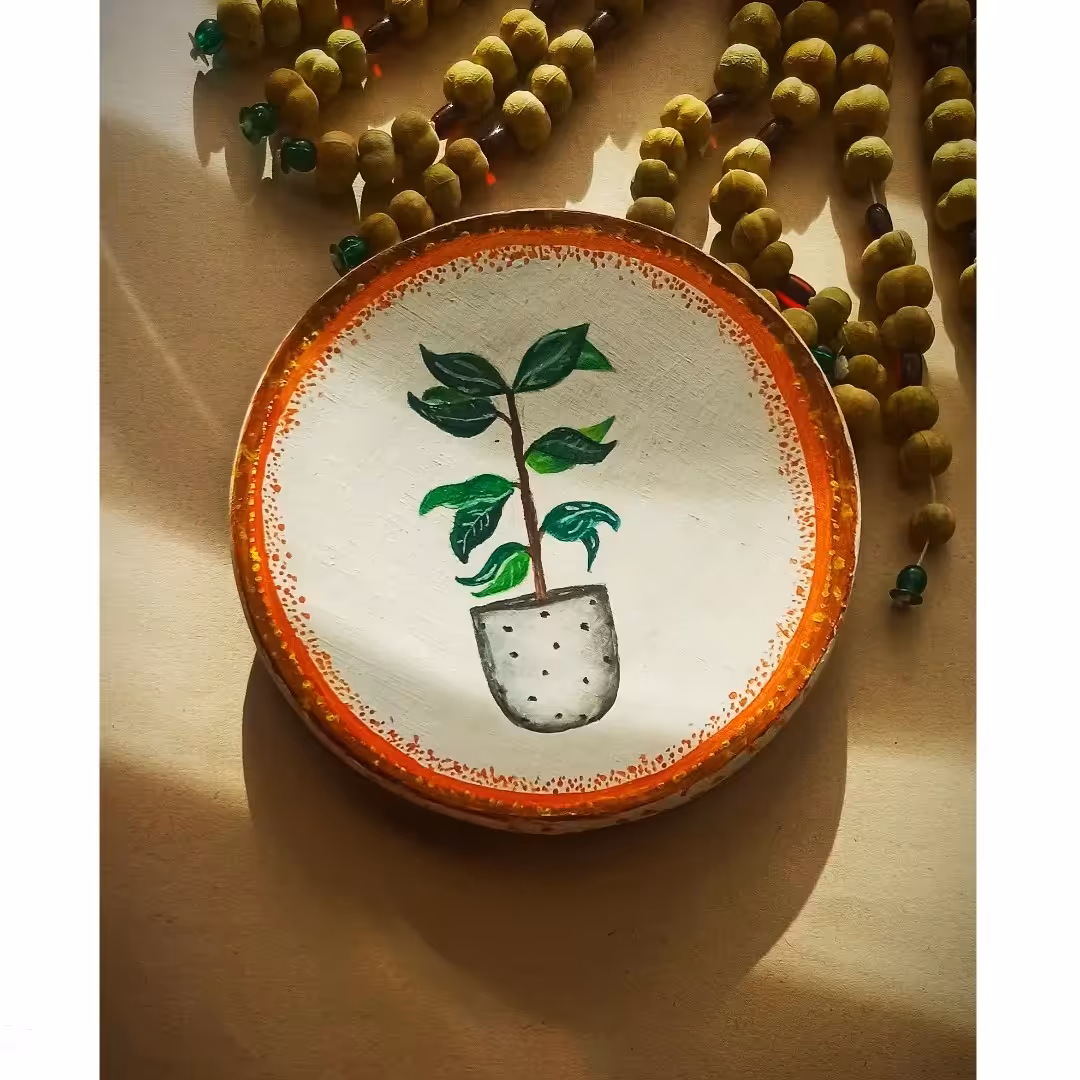 دیوارکوب سفالی