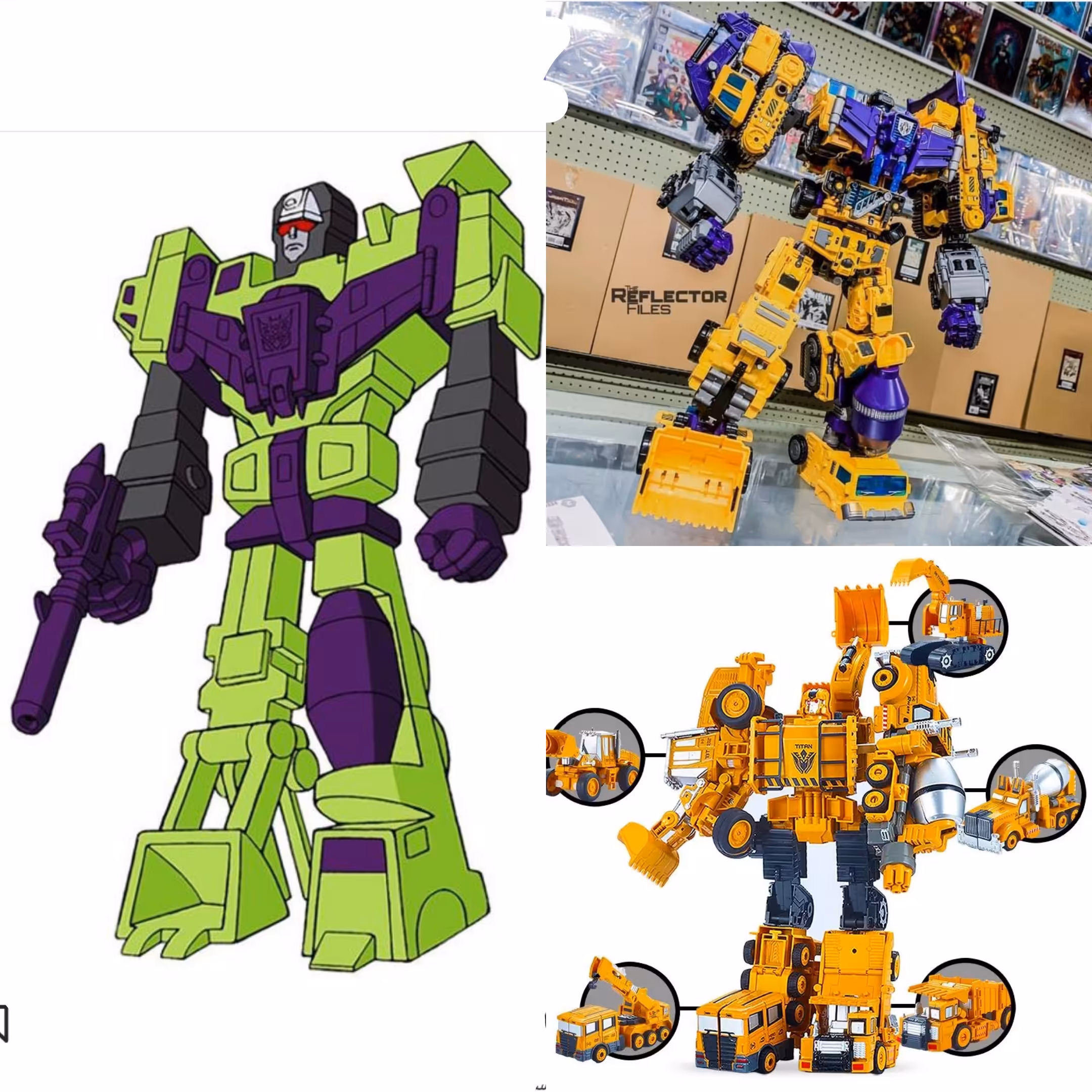 کیت ساخت ماکت روبات ترکیب شونده دیسپتیکان 1