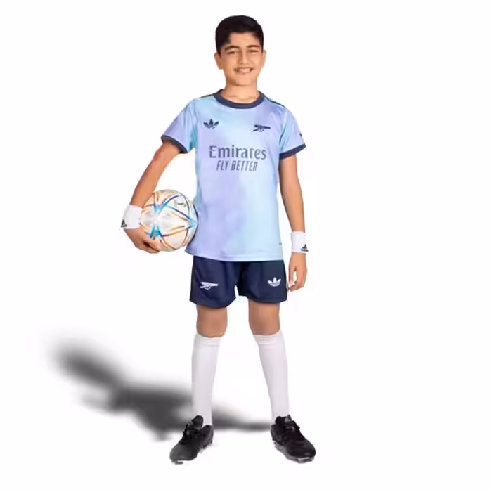 پیراهن و شورت بچه گانه دوم آرسنال 2024/2025