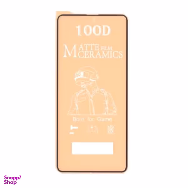 محافظ صفحه مات مدل CR مناسب موبایل اپل IPHONE XS