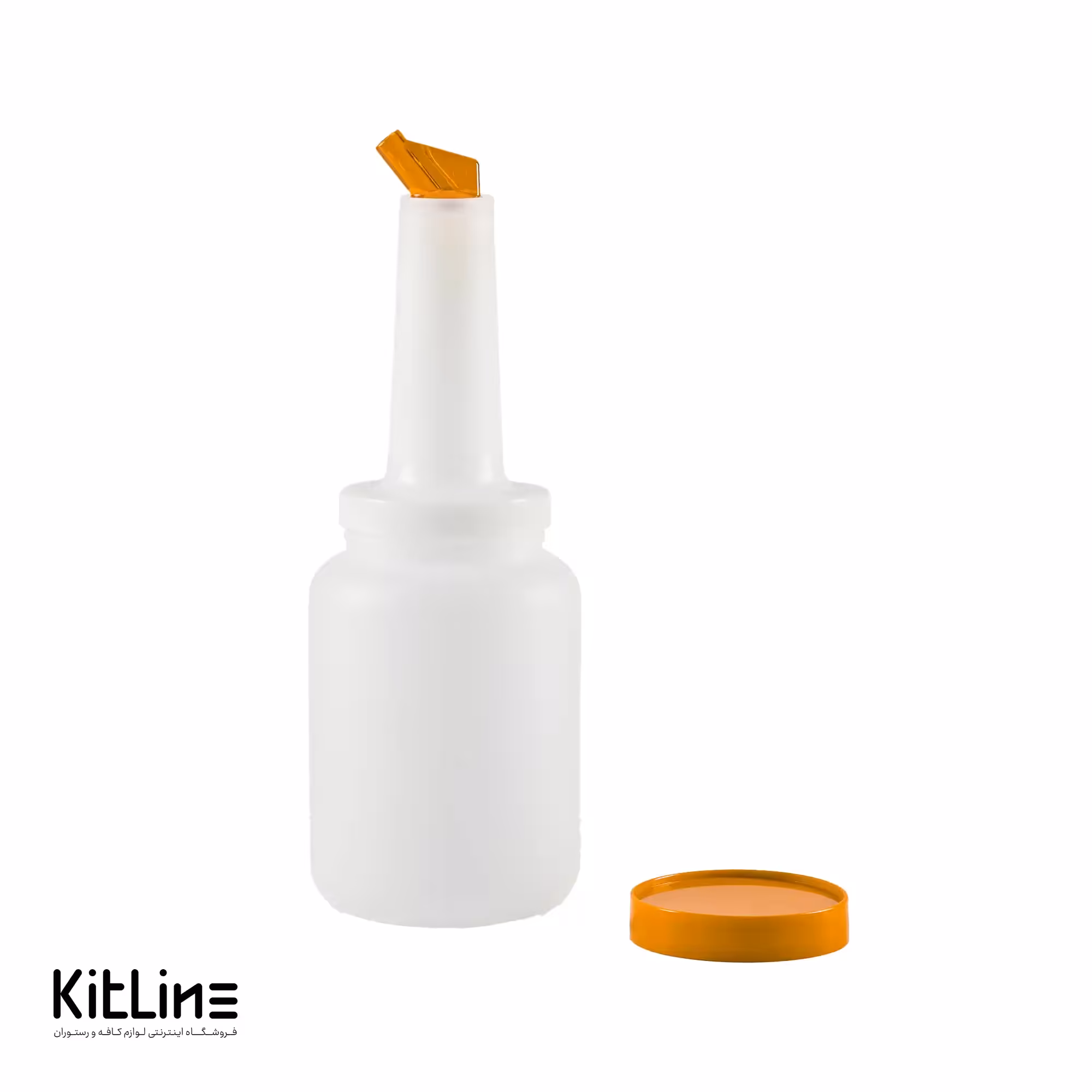 بطری 2 لیتری با در آسان ریز نارنجی