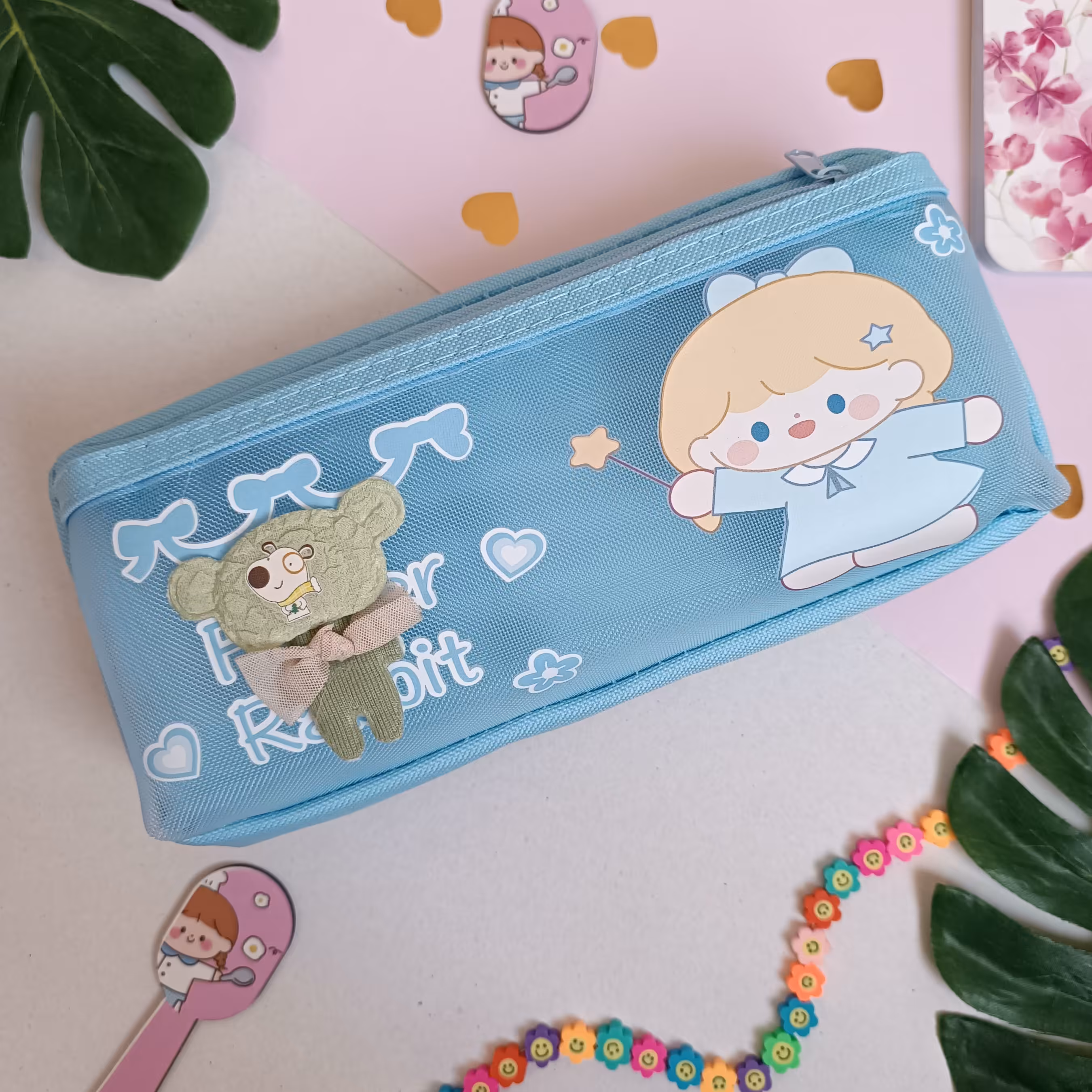 جامدادی دو زیپ دخترانه