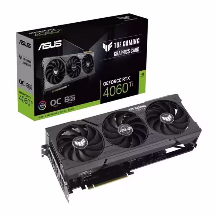 کارت گرافیک ایسوس TUF Gaming GeForce RTX 4060 Ti 8GB OC Edition