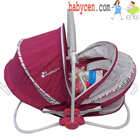 گهواره تاشو مامالاو Mamalove Baby Bassinet Cradle Violet