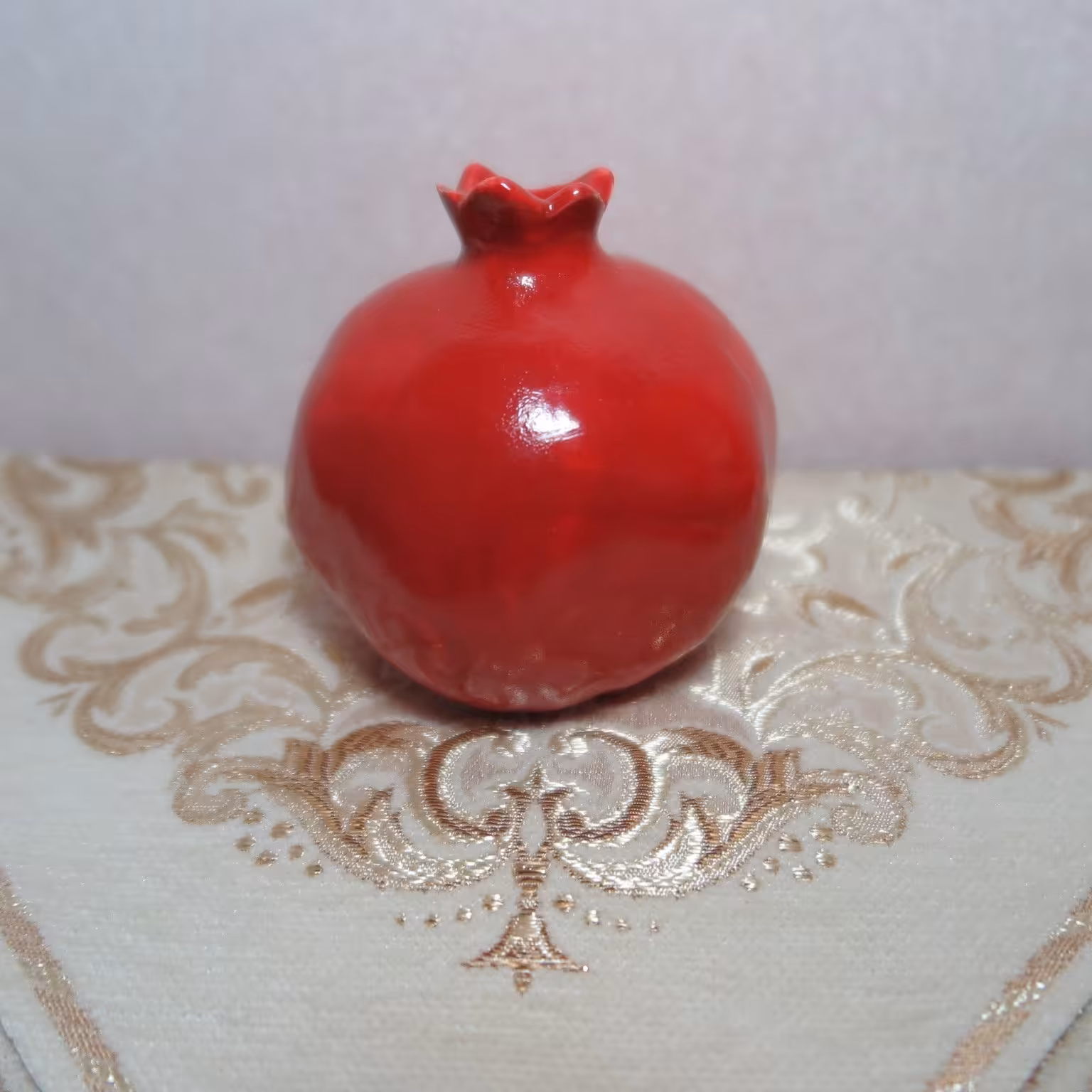 انار دکوری دست ساز سرامیکی