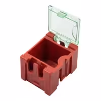 مجموعه 10 عددی جعبه قطعات 31.5x25x21 SMD قرمز