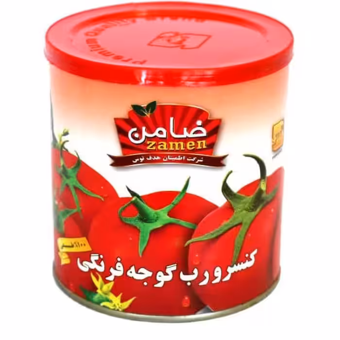 رب گوجه فرنگی غلیظ ضامن با بریکس بالا ، کیفیت بالا و درجه یک