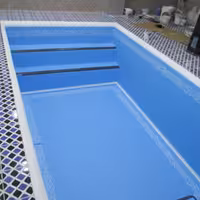 نانو عایق رطوبتی پلیمری2جزیی جهت آببندی سرویس حمام سونا پشت بام و استخر 10 کیلو