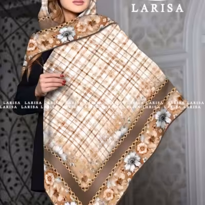 حاشیه گل دار زنانه