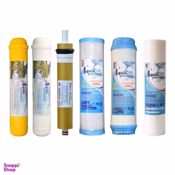 فیلتر دستگاه تصفیه کننده آب آکوا پیورست مدل GOLD-AP 006 بسته 6 عددی