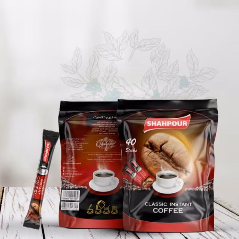 قهوه کلاسیک 40 عددی 2 گرمی شاهپور