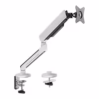 قیمت و خرید پایه نگهدارنده رومیزی مانیتور تویستد مایندز مدل USB RGB White Single Monitor | یاس ارتباط