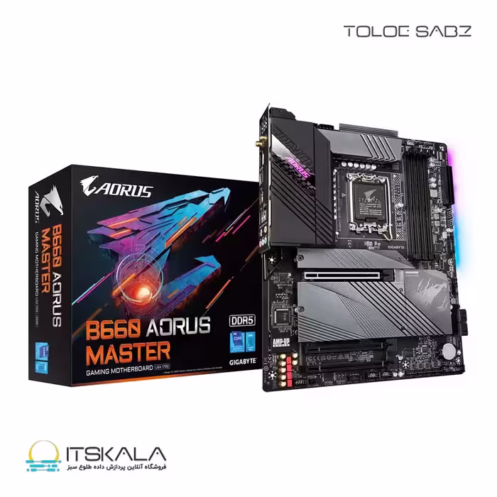 قیمت و خرید مادربرد گیگابایت GIGABYTE B660 AORUS MASTER DDR5 | ITSKALA