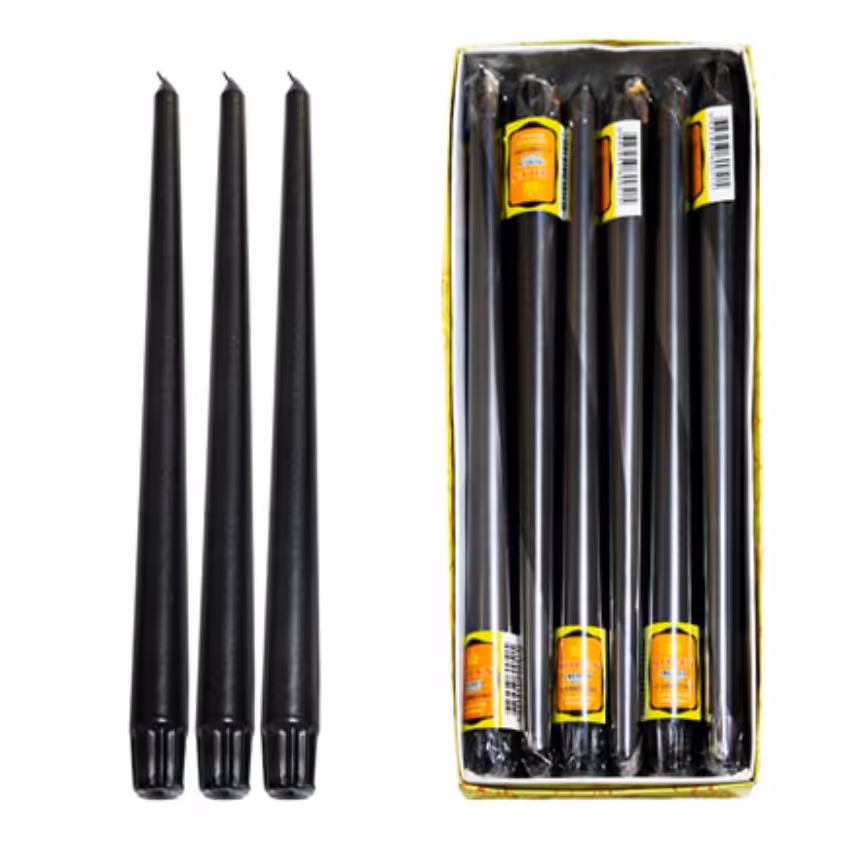 شمع 30 سانت مشکی 