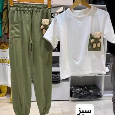 ست تیشرت شلوار عروسکی