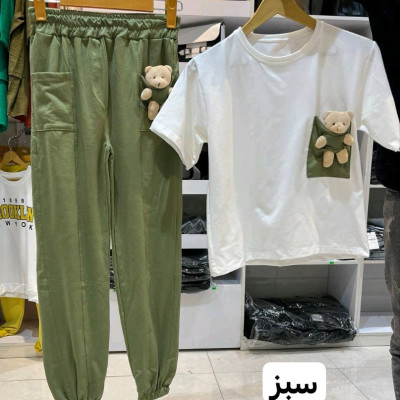 ست تیشرت شلوار عروسکی