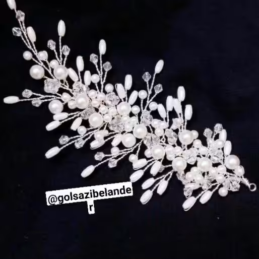 ریسه مرواریدی و کریستال