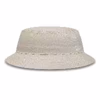 کلاه ورزشی نود مردانه و زنانه سطل مخروطی Essential Newera Stnwhi یونیسکس Beige 60348845 06 NEW ERA