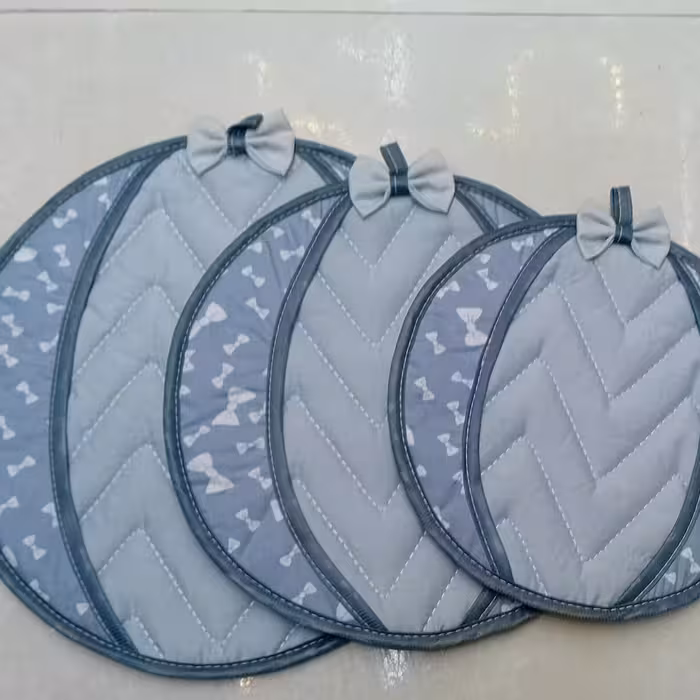 دمکن آشپز خانه3 عددی سیوان تاچلی درجه1 همراه با دوخت صنعتی 