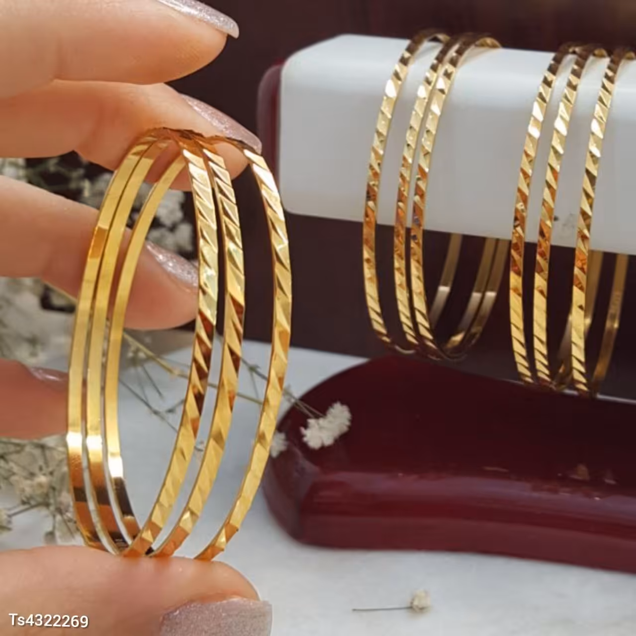 النگو مارکدار و شماره دار  ریز سیمی رنگ ثابت  دلبر اکسسوری