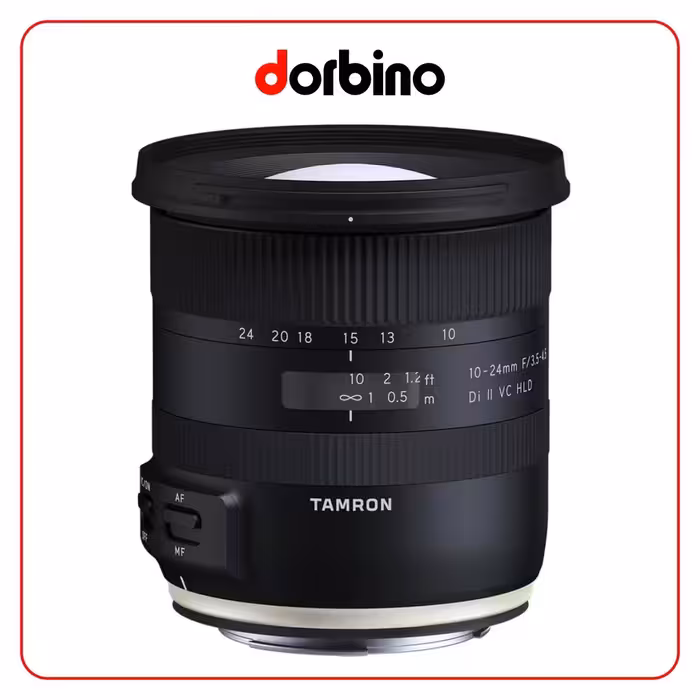 لنز تامرون Tamron 10-24mm f3.5-4.5 Di II VC HLD Lens for Canon EF - فروشگاه دوربین دوربینو