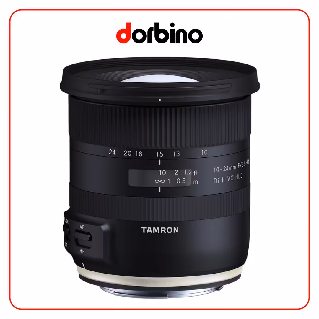 لنز تامرون Tamron 10-24mm f3.5-4.5 Di II VC HLD Lens for Canon EF - فروشگاه دوربین دوربینو