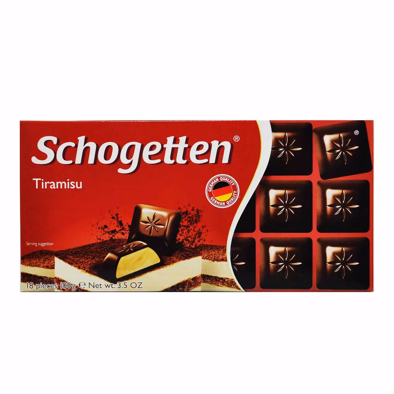 شکلات تیرامیسو 100 گرم شوگوتن - schogetten