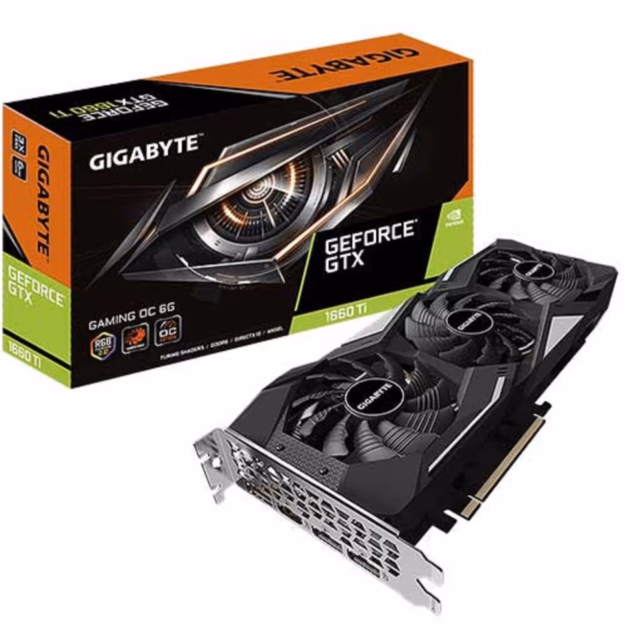 کارت گرافیک گیگابایت مدل GTX 1660 Ti OC Gaming 6GB
