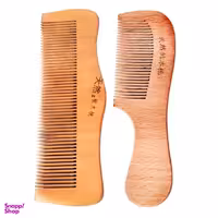 شانه مو مدل چوبی کد DN3 به همراه شانه مو مدل چوبی کد DN1