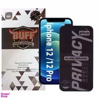 محافظ صفحه نمایش سرامیکی حریم شخصی بوف مدل ld مناسب برای گوشی موبایل اپل Iphone 12 / Iphone 12 Pro