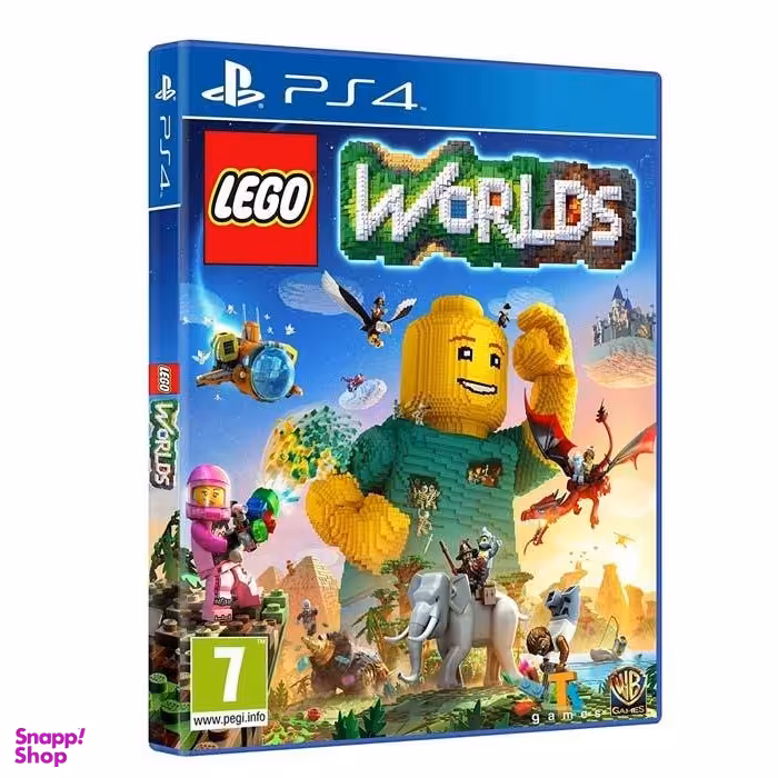 Ps4 مناسب Lego Worlds Gam بازی