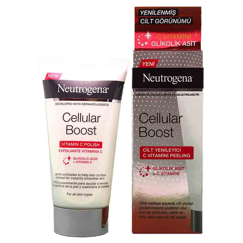 کرم لایه بردار ویتامین سی نوتروژینا - Neutrogena