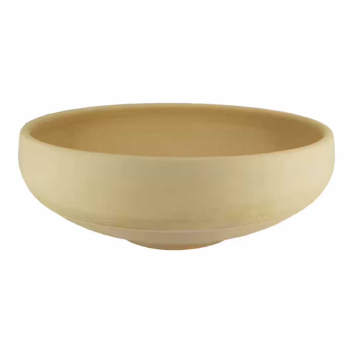 کاسه سفالی خام کد D15 ( پس کرایه )