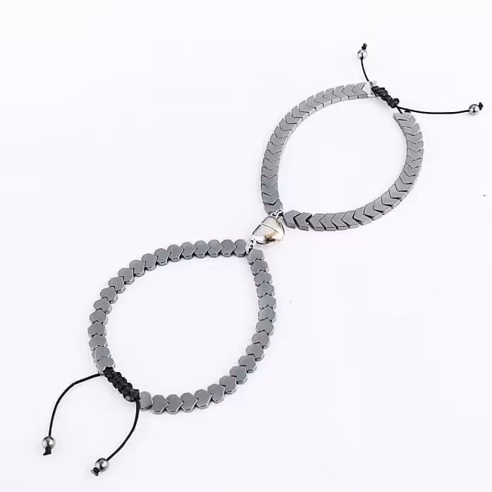 دستبند مگنتی حدید قلب