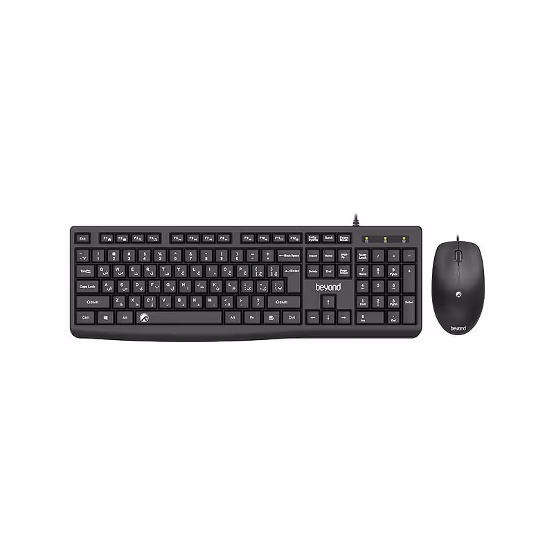 کیبورد و ماوس باسیم BMK-3430 بیاند - فراز سیستم