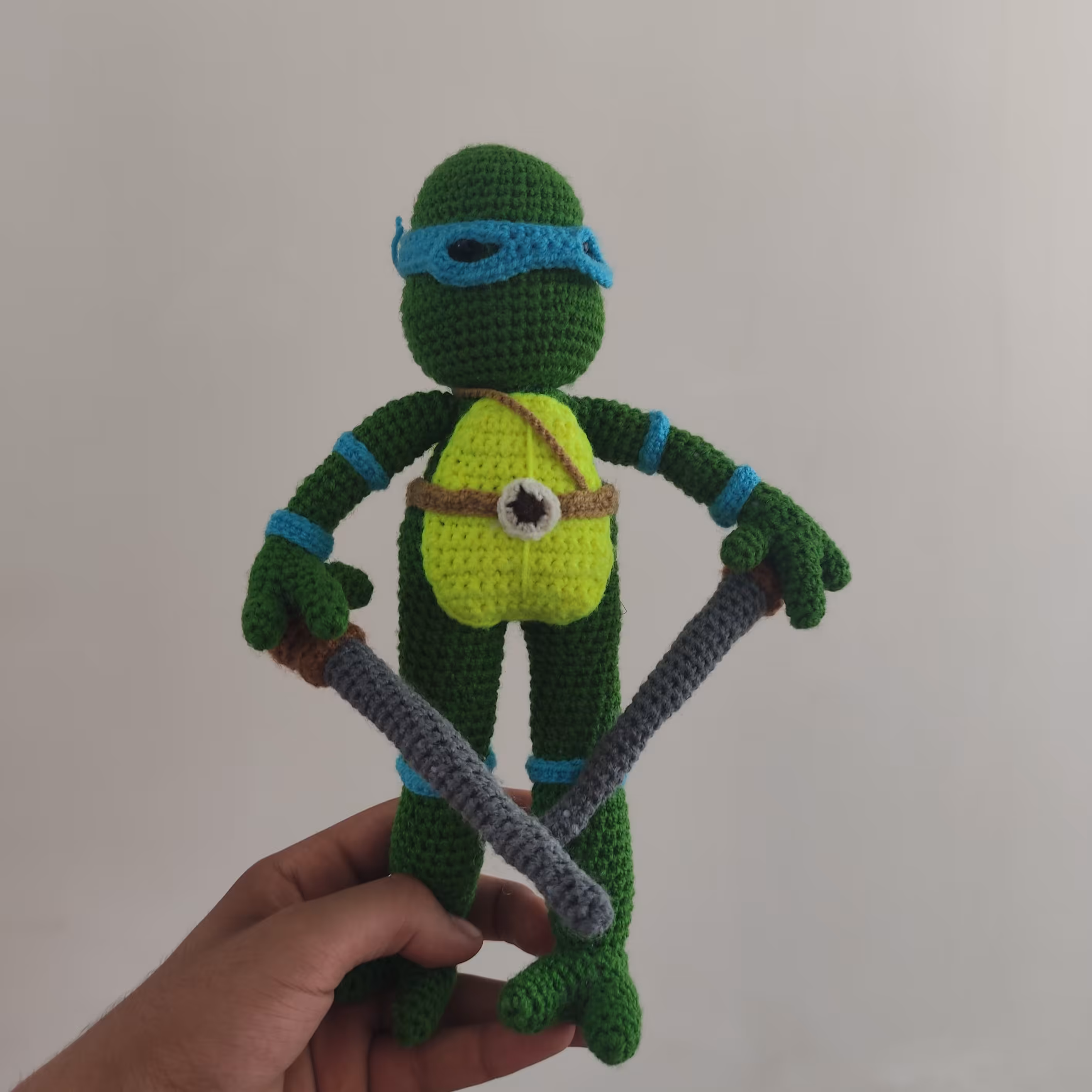 لاک پشت نینجا (دست بافت )