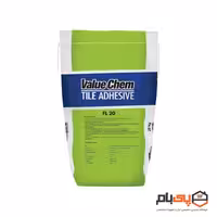 چسب کاشی پودری ولیوکم استاندارد غفاری مدل FL 20 وزن 20 کیلوگرم