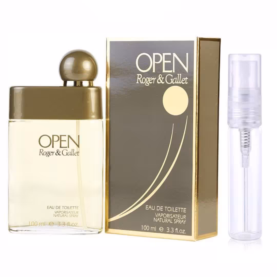 عطر گرمی راجر اند گالت اوپن مردانه محصول  شرکت BELL المان (کیفیت ضعیف)