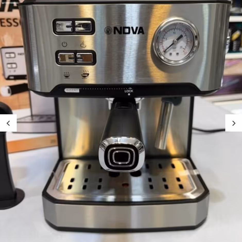 اسپرسو نوا مدل 148 فشار بخار 20 بار(هزینه ارسال با خریدار محترم هست)