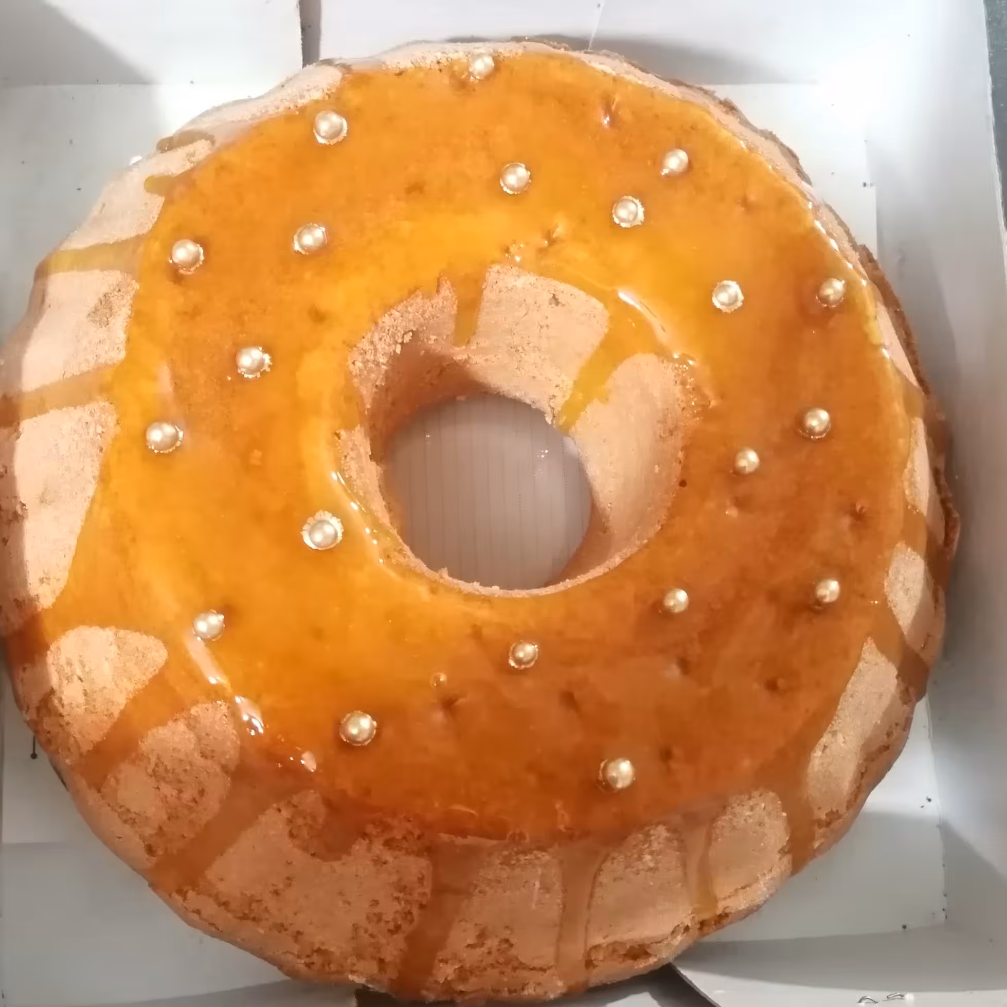 کیک پرتغالی سبک ونرم با عطر پرتغال، بسته یک کیلویی، ارسال پس کرایه