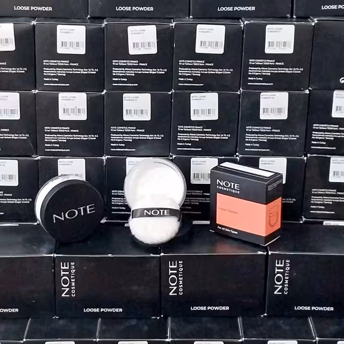 پودر بیک یا تثبیت کننده آرایش نوت    Loose powder NOTE