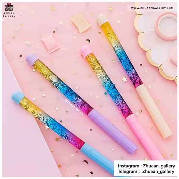 روان نویس آکواریومی رنگین کمانی