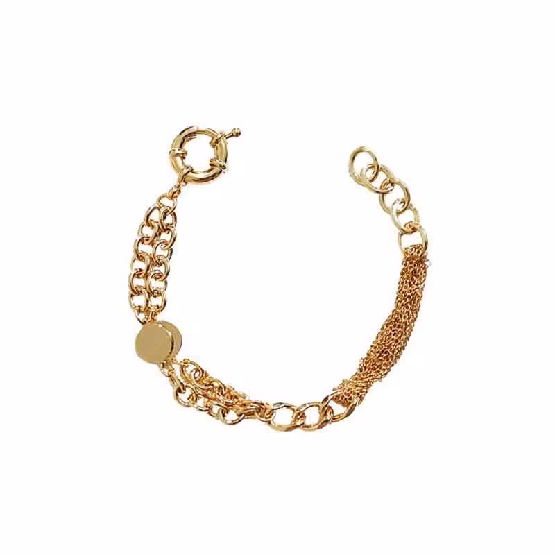 دستبند زنانه ژوپینگ مدل 638 - طلایی 