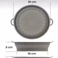 ظرف نسوز سرخکن و هواپز 