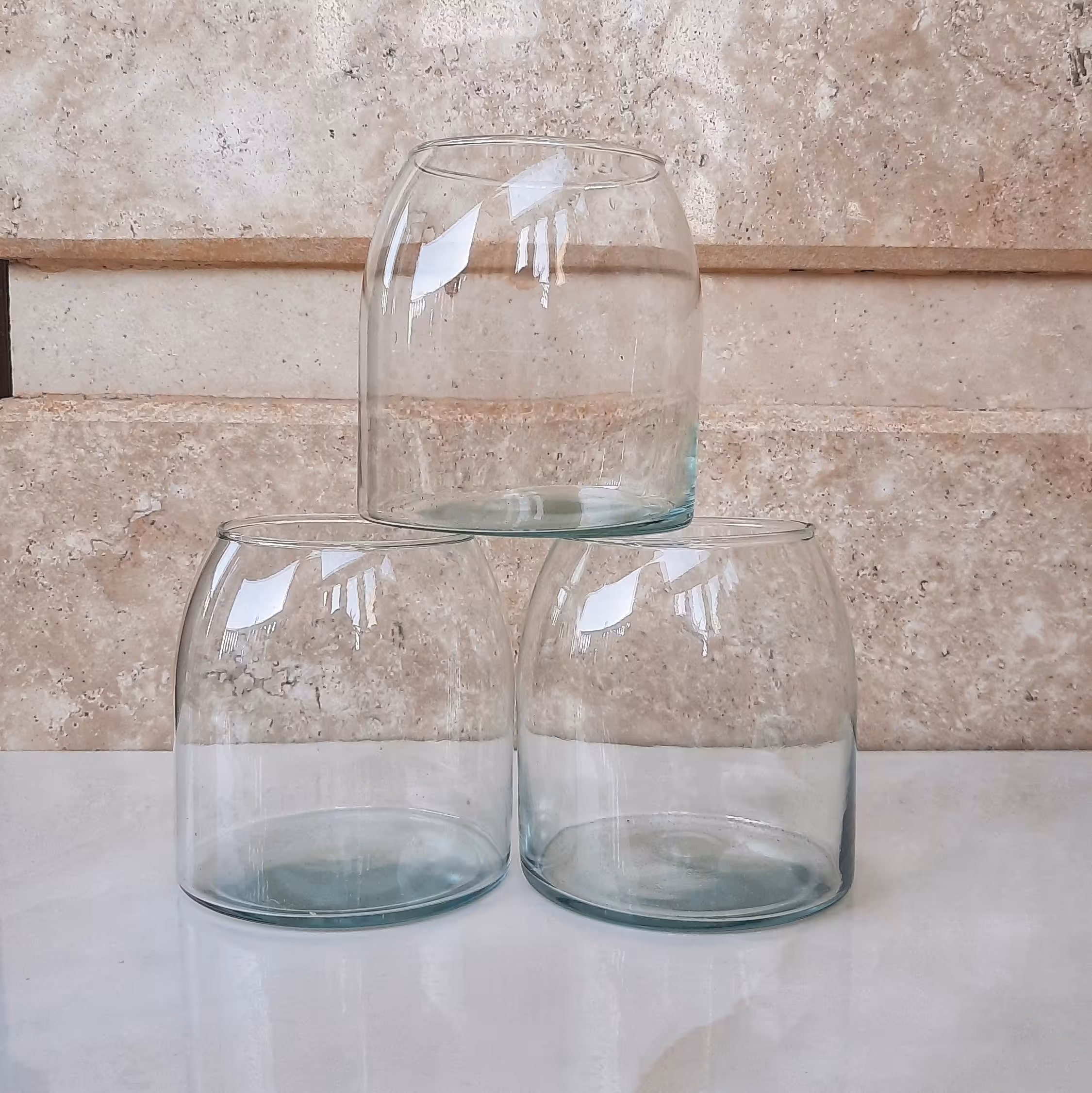 بانکه استوانه شمع مدل محدب یا خمره ای