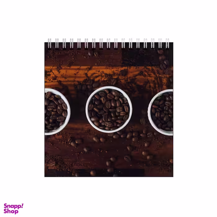 دفتر طراحی 60 برگ طرح قهوه کد 9376157