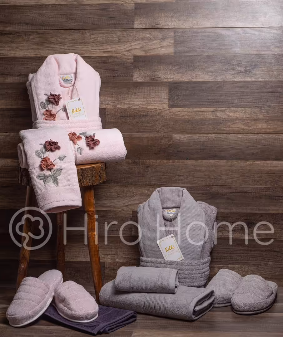 ست حوله عروس و داماد 10 تیکه bello