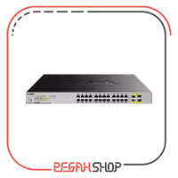 سوئیچ 26 پورت گیگابایتی برند D-LINK مدل DGS-F1026P